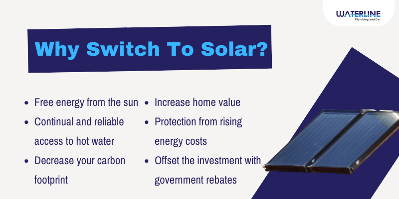 why make the switch to solar hot water systems