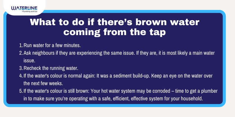 Brown Water Coming From My Tap Infographic 2 